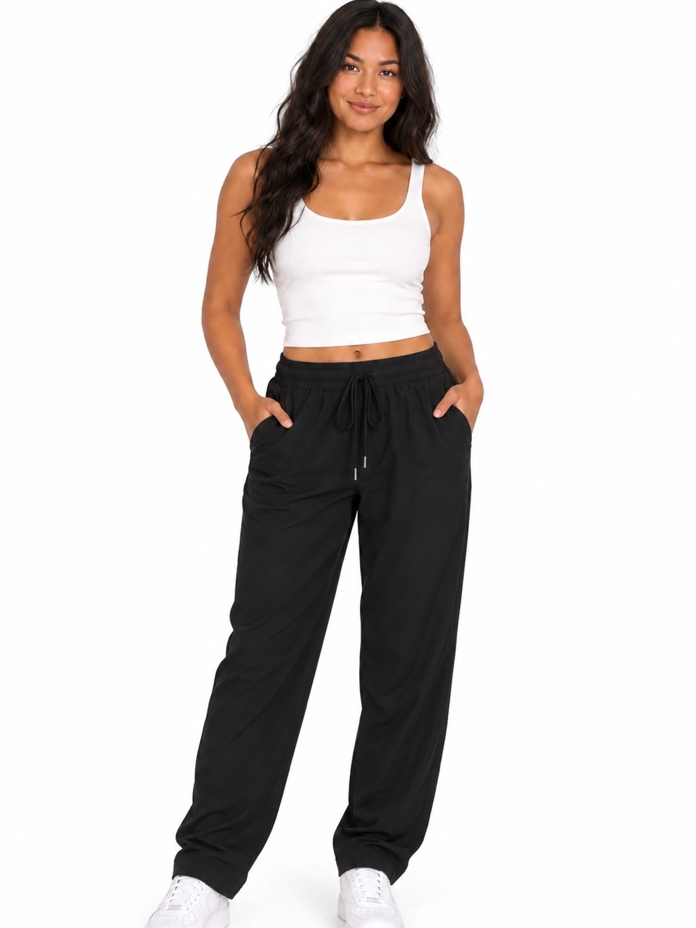 All in Motion Black Track Pants
